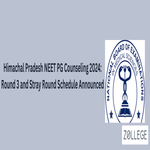 Himachal Pradesh NEET PG Counseling 2024 Round 3 and Stray Round Schedule Announced